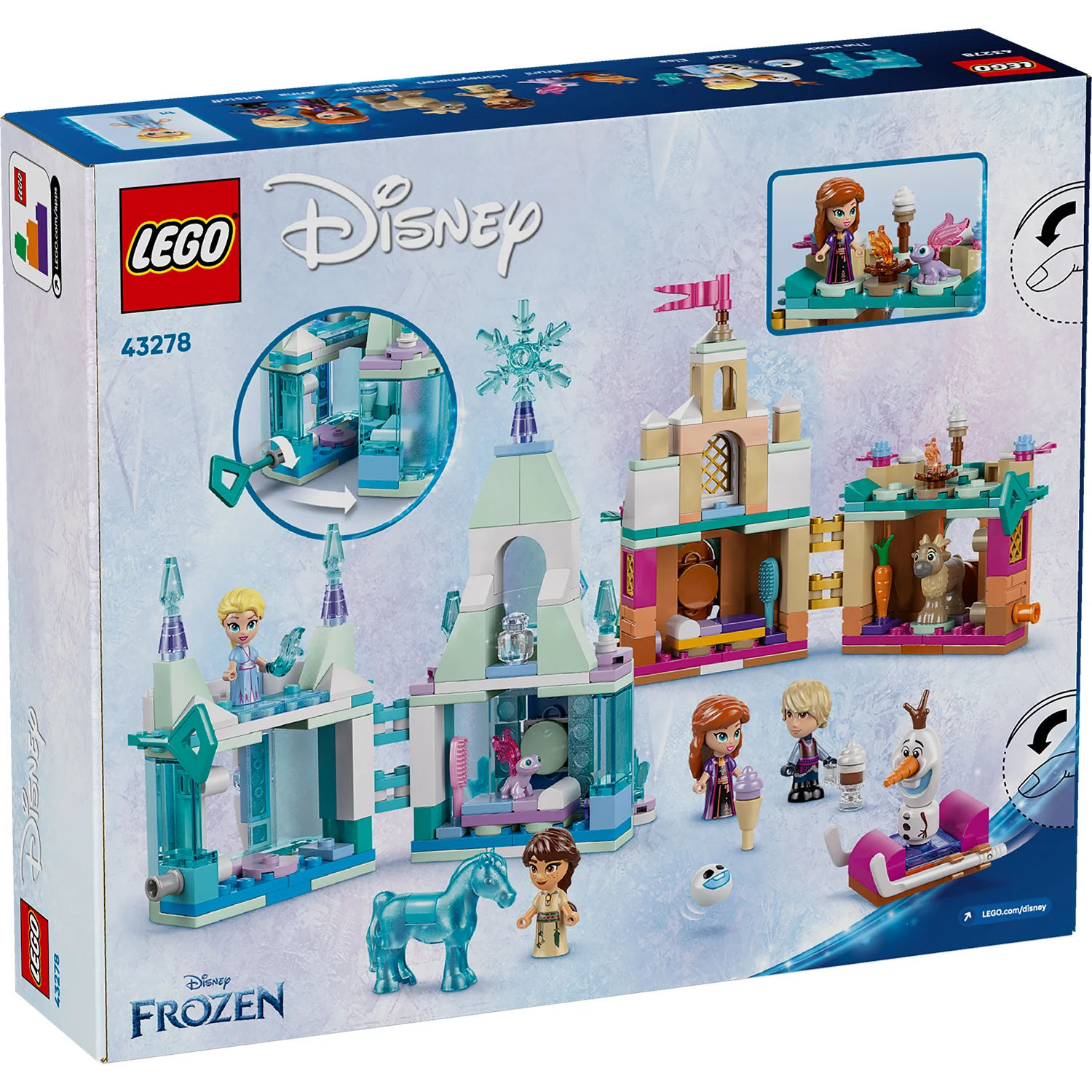 LEGO® Disney™ Mini Arendelle Castle & Elsa's Ice Palace - Image 10