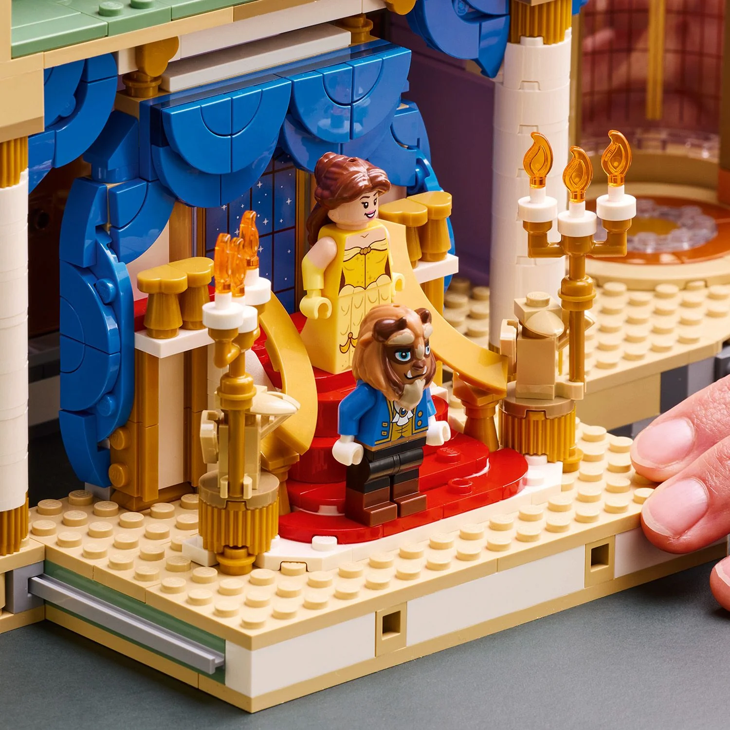 LEGO® Disney™ Princess Beauty and the Beast Castle - Image 10