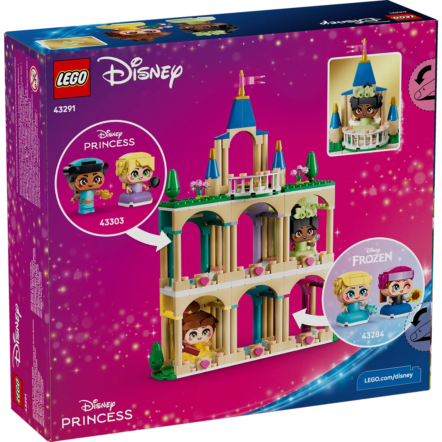 LEGO® | Disney Princess Mini Belle & Tiana with Castle - Image 10