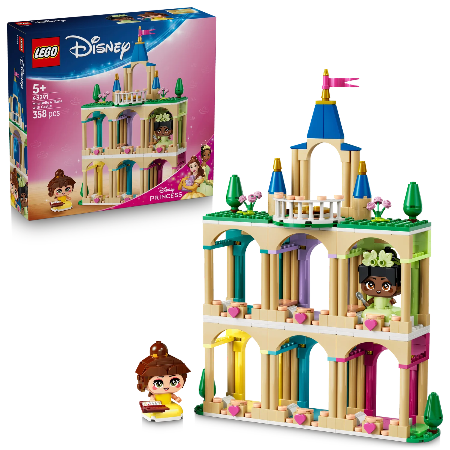 LEGO® | Disney Princess Mini Belle & Tiana with Castle - Image 9