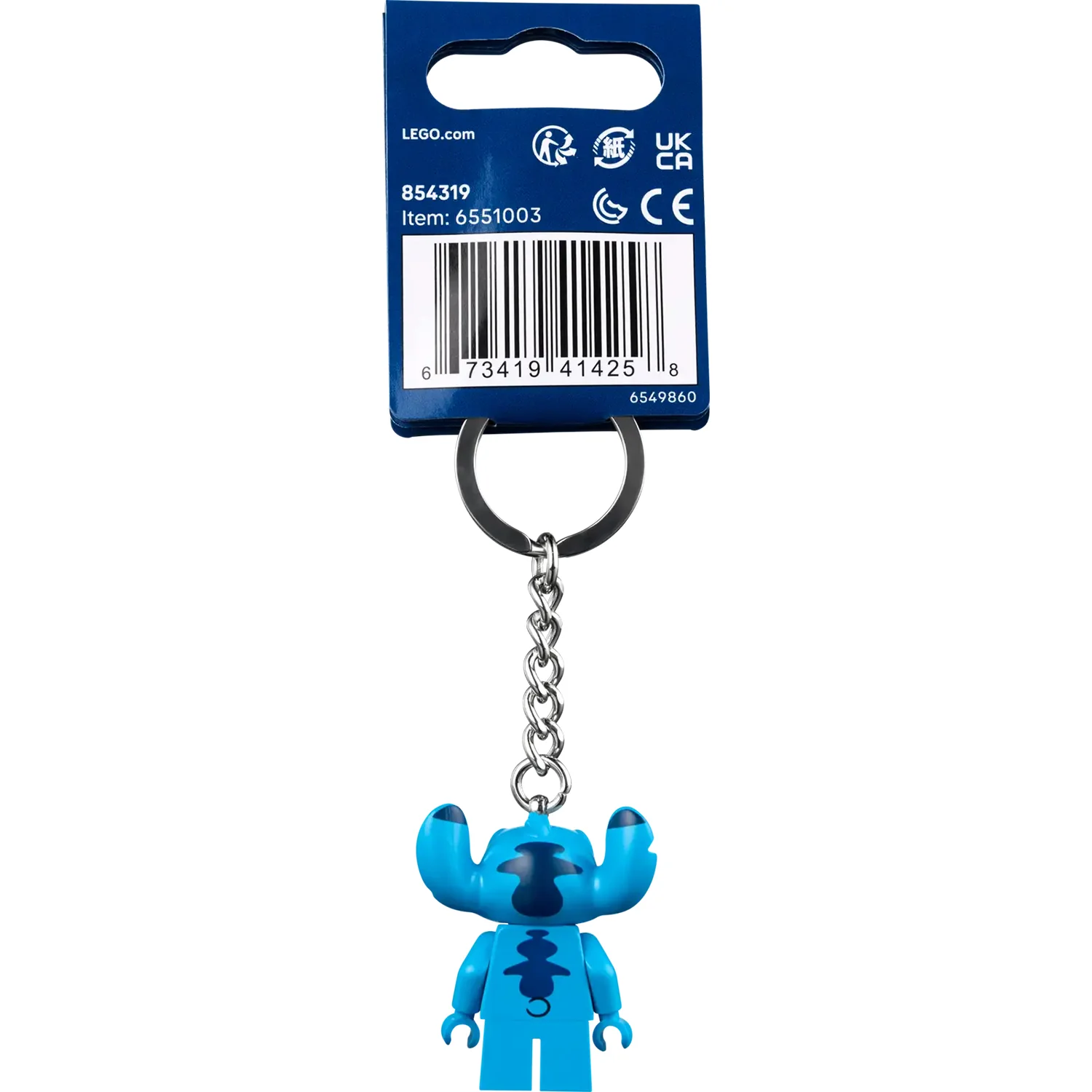 LEGO® Disney™ Stitch Keyring - Image 3