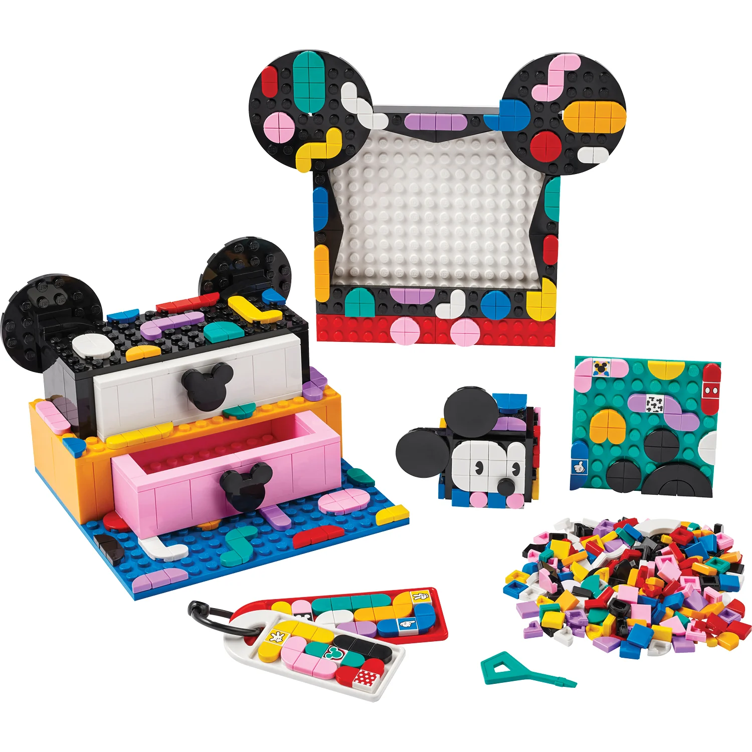 LEGO® DOTS™ Disney™ Mickey Mouse & Minnie Mouse Back-to-School Project Box - Image 2