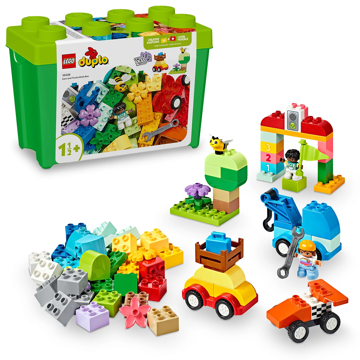 LEGO® DUPLO® Classic Cars and Trucks Brick Box - Image 10