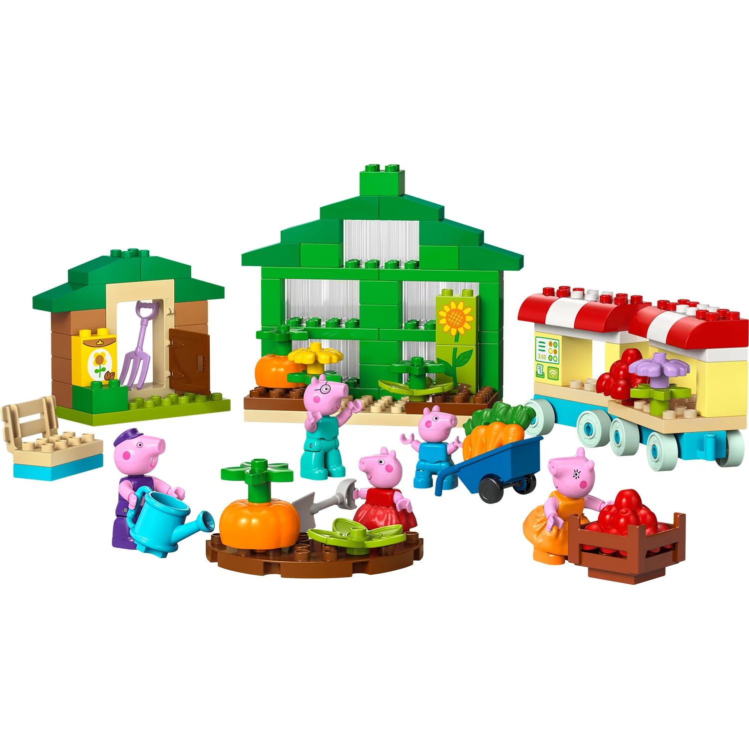 LEGO® DUPLO™ Grandpa Pig's Garden and Greenhouse - Image 2