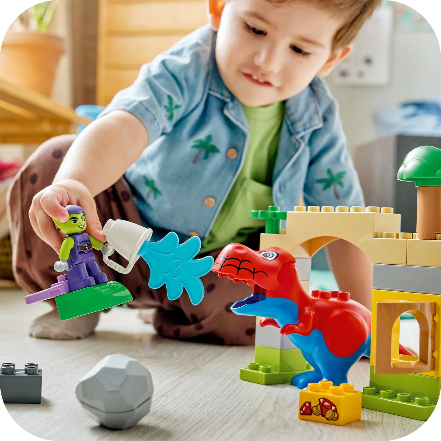 LEGO® DUPLO® | Marvel Dinosaur Spidey-Rex vs. Green Goblin - Image 7