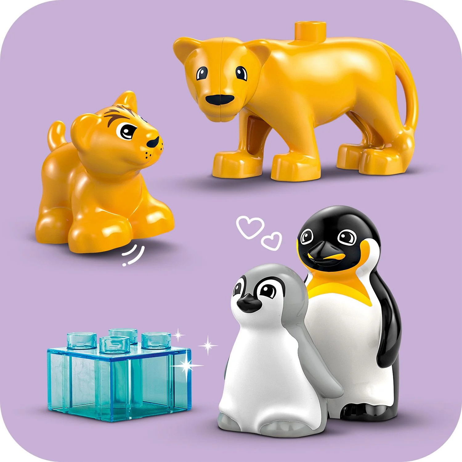 LEGO® DUPLO™ Wild Animal Families: Penguins & Lions - Image 6