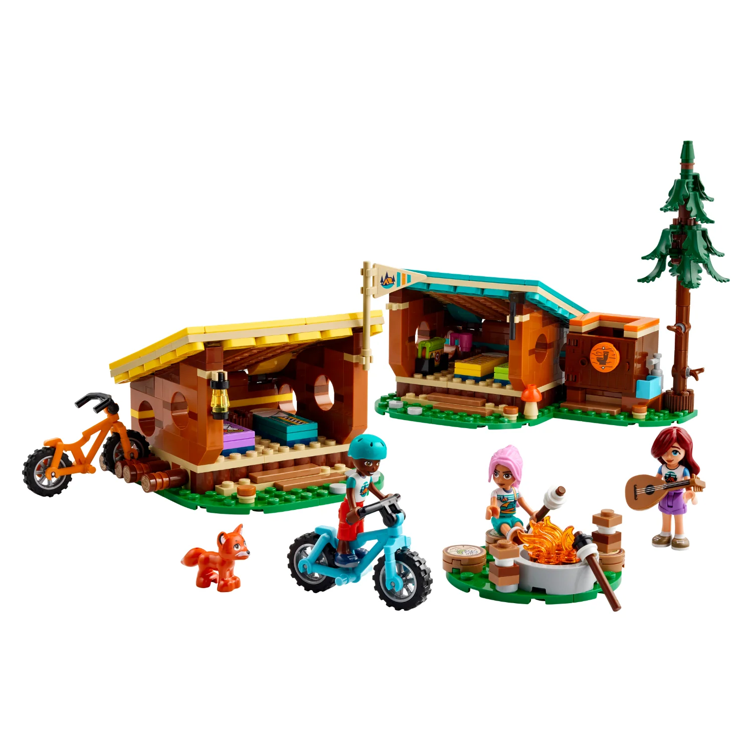 LEGO® Friends™ Adventure Camp Cosy Cabins - Image 2