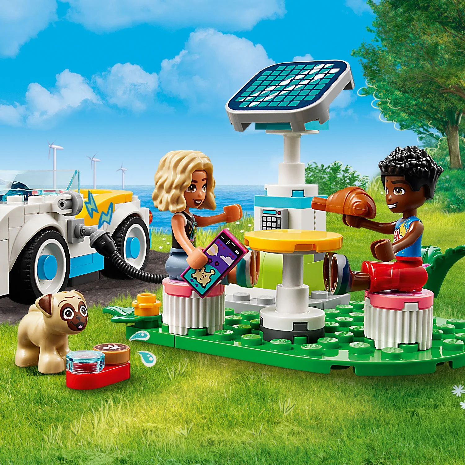 LEGO® Friends™ Electric Car and Charger - Image 8