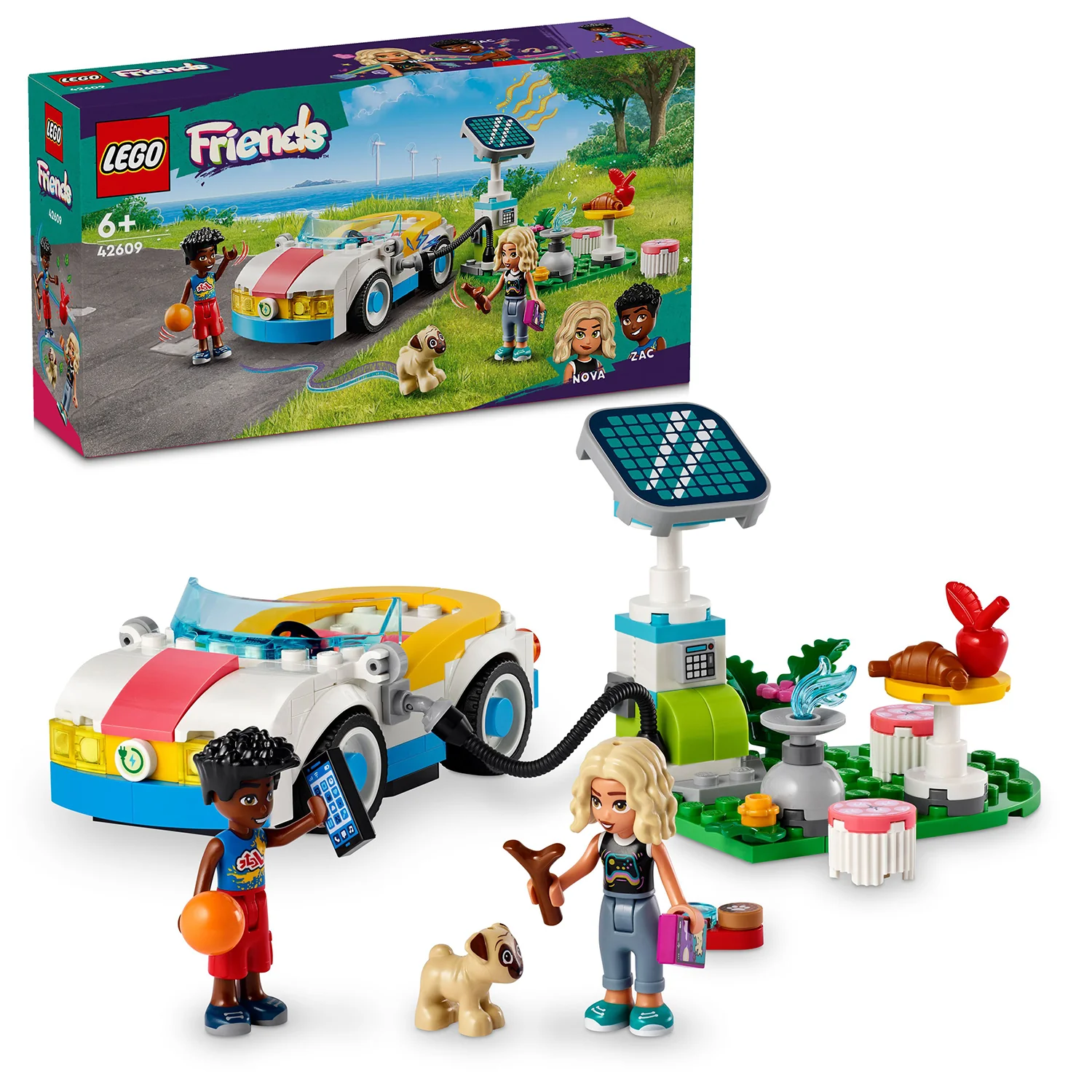 LEGO® Friends™ Electric Car and Charger - Image 9