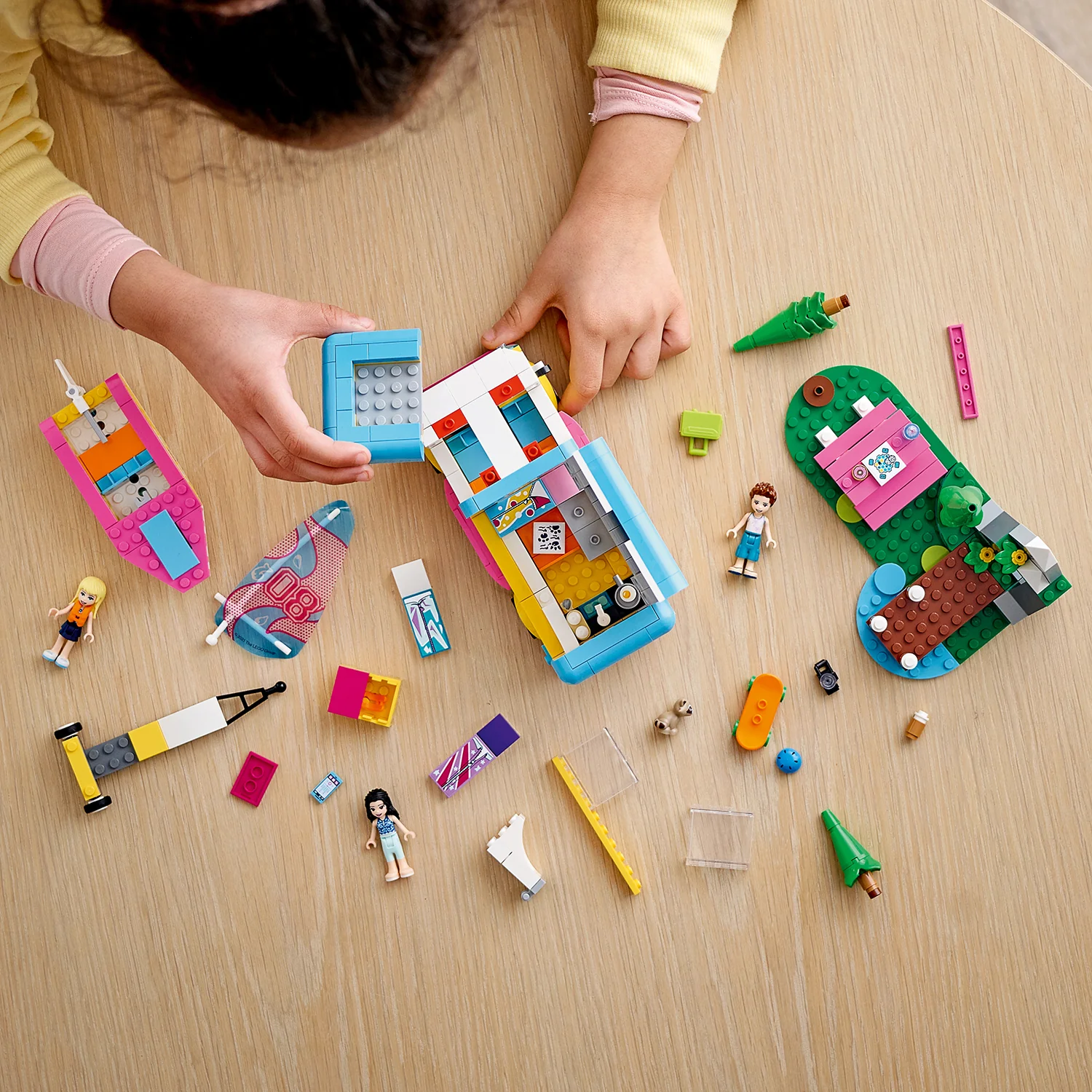 LEGO® Friends⢠Forest Camper Van and Sailboat - Image 4