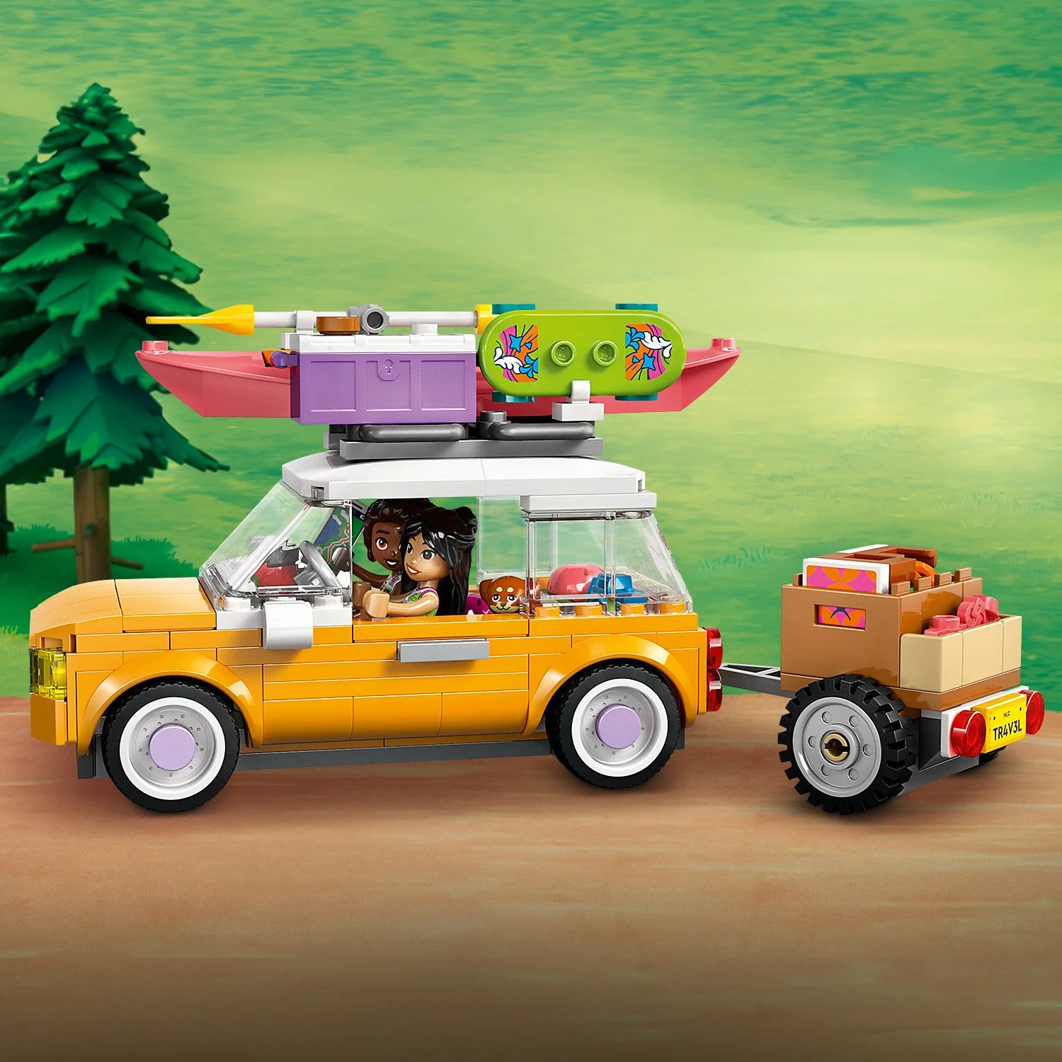 LEGO® Friends™ Friendship Road-Trip Travel Car - Image 6