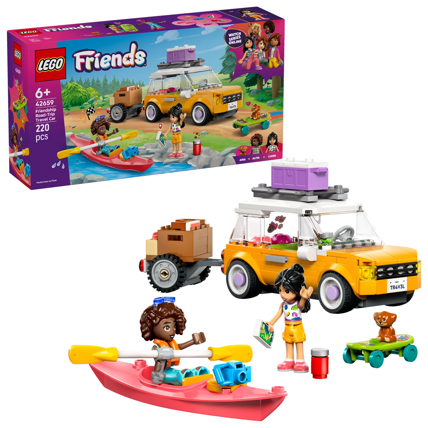 LEGO® Friends™ Friendship Road-Trip Travel Car - Image 9