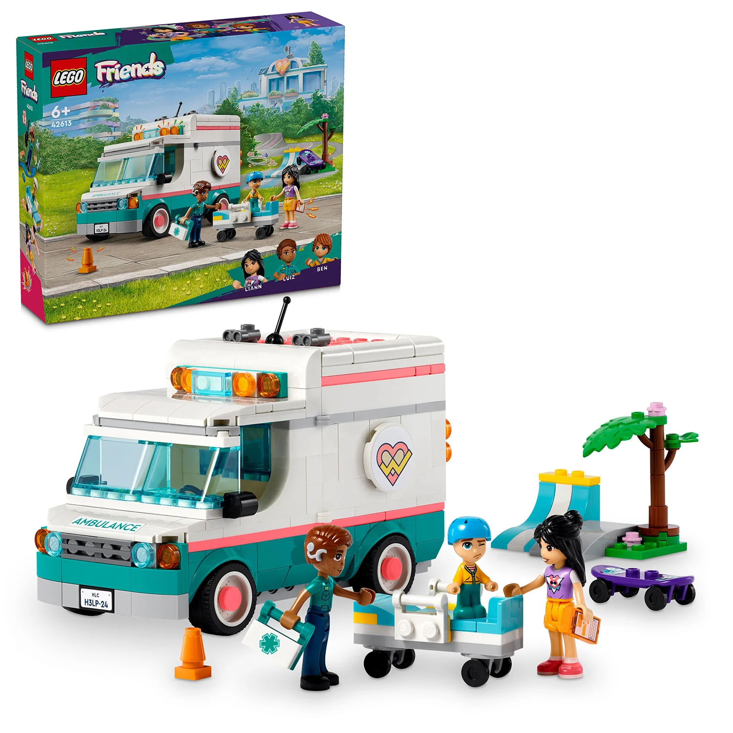 LEGO® Friends™ Heartlake City Hospital Ambulance - Image 9