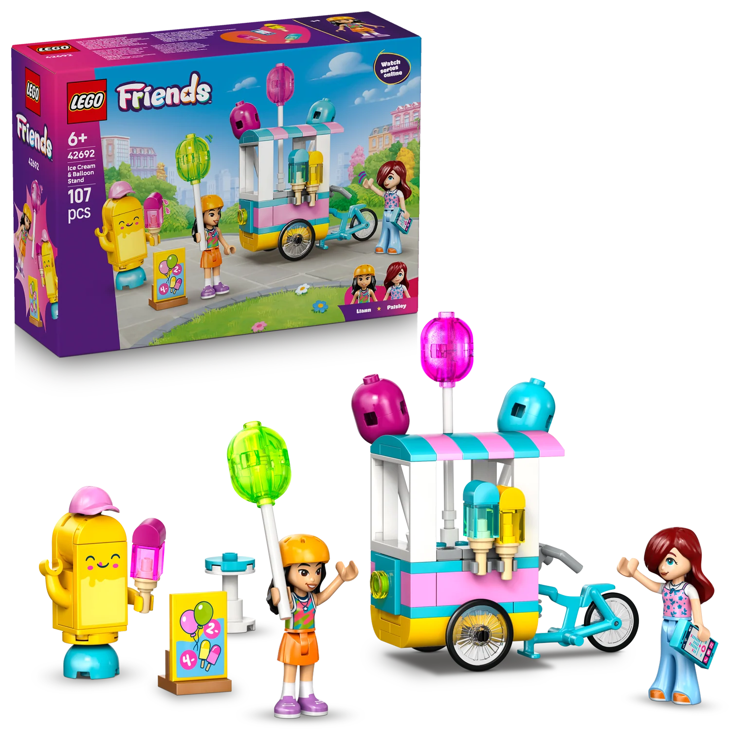 LEGO® Friends Ice Cream & Balloon Stand - Image 9