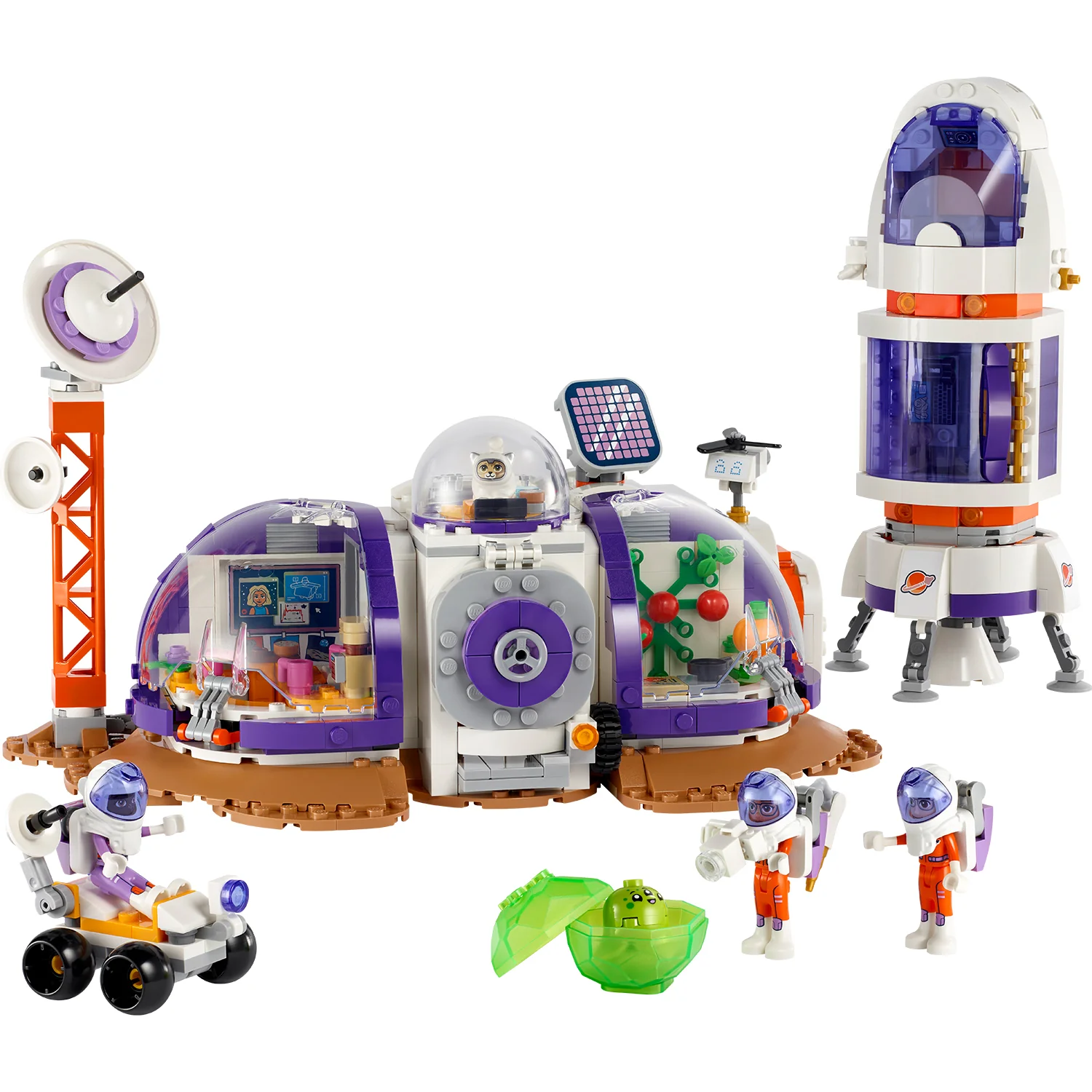 LEGO® Friends™ Mars Space Base and Rocket - Image 2