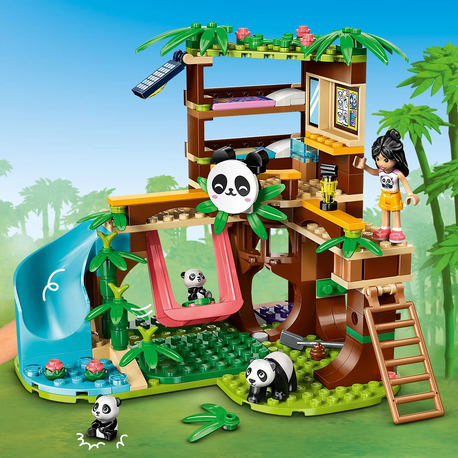 LEGO® Friends™ Panda Sanctuary Animal Care - Image 6