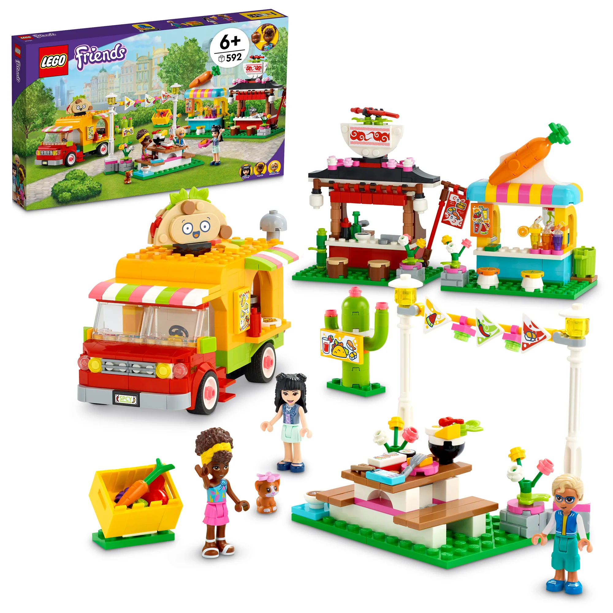 LEGO® Friends™ Street Food Market - Image 12