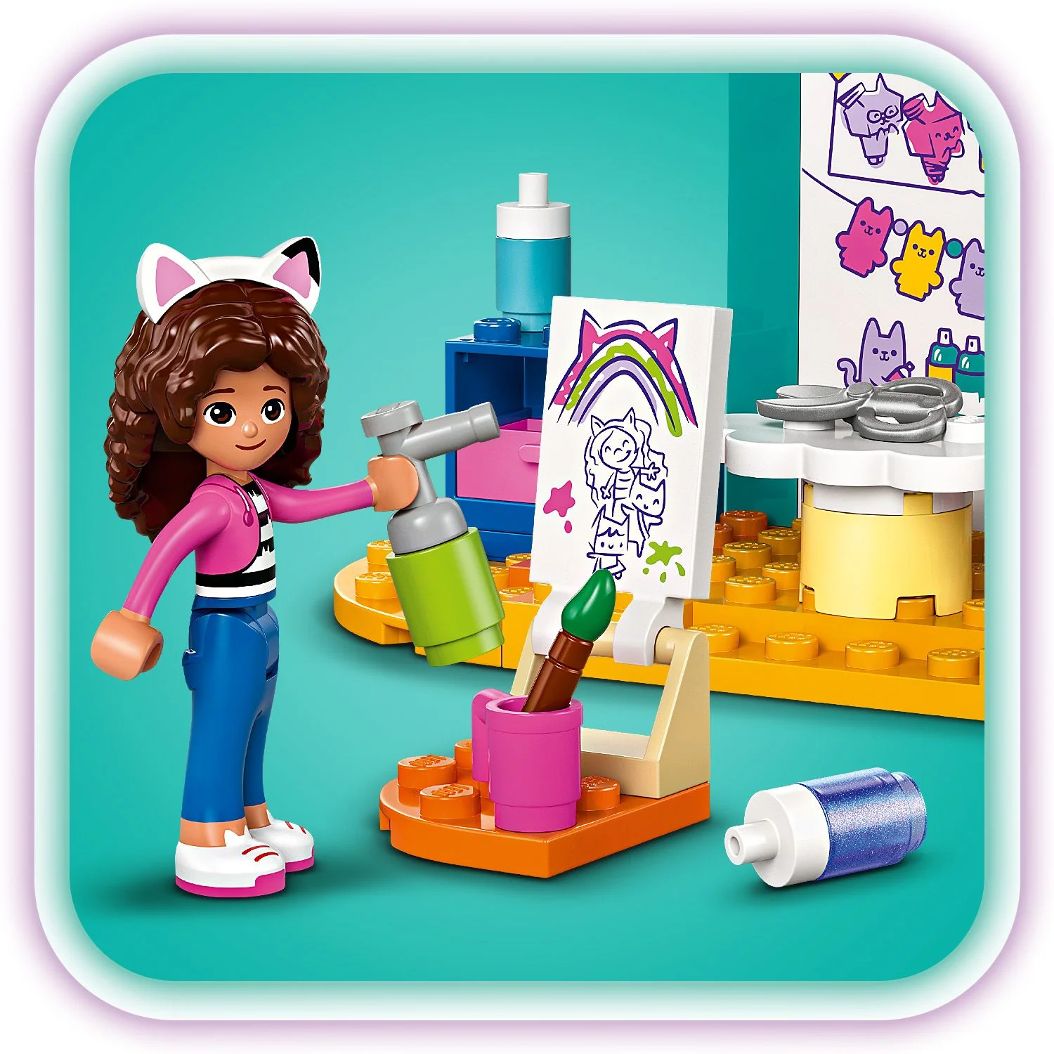 LEGO® Gabby’s Dollhouse Crafting with Baby Box - Image 7