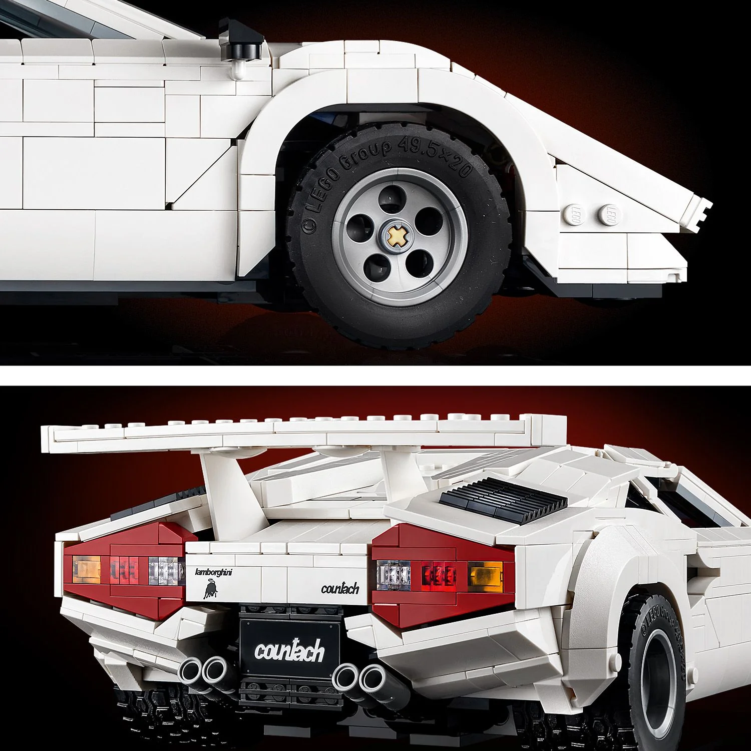 LEGO® ICONS™ Lamborghini Countach 5000 Quattrovalvole - Image 7