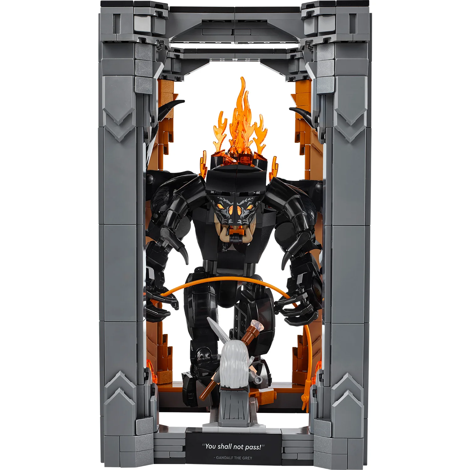 LEGO® ICONS™The Lord of the Rings: Balrog™ Book Nook - Image 2