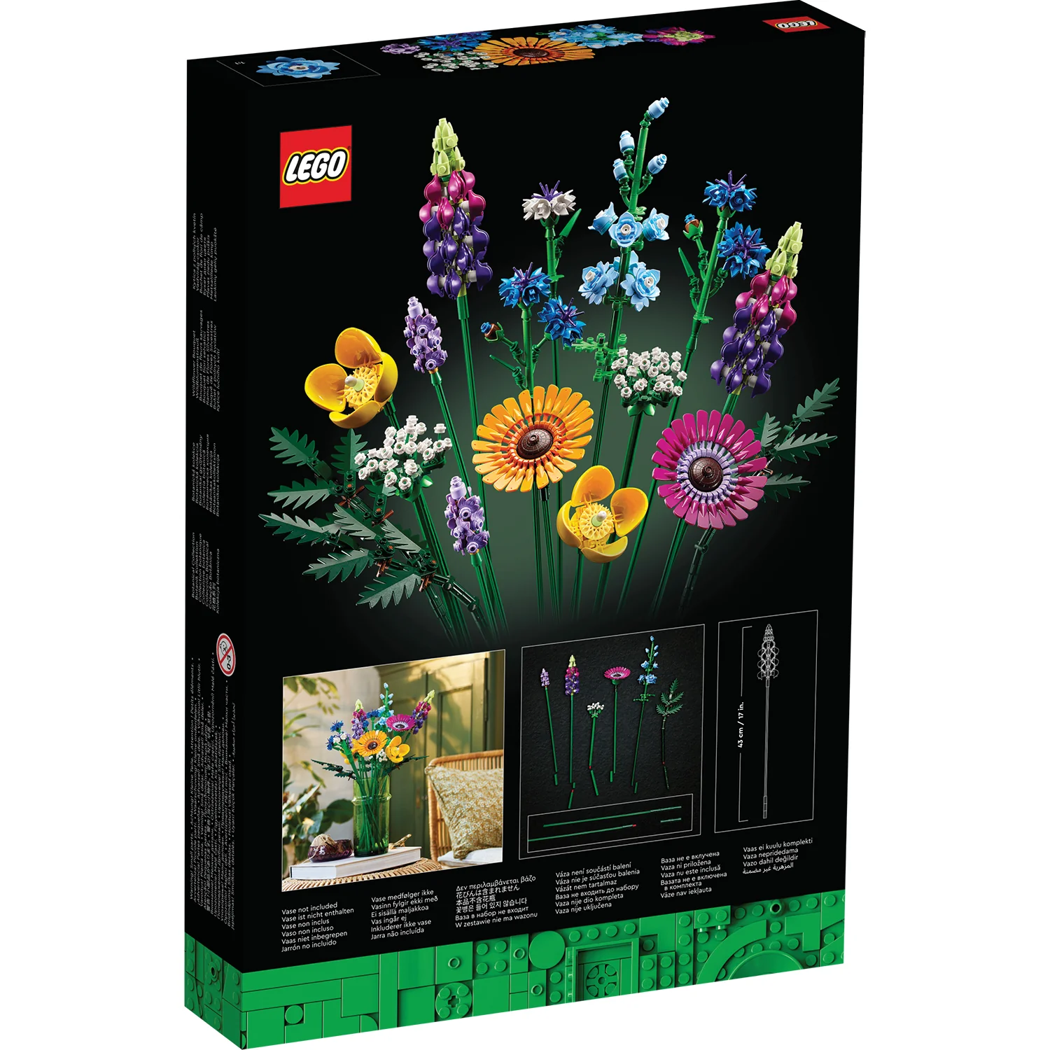LEGO® ICONS™ Wildflower Bouquet - Image 16