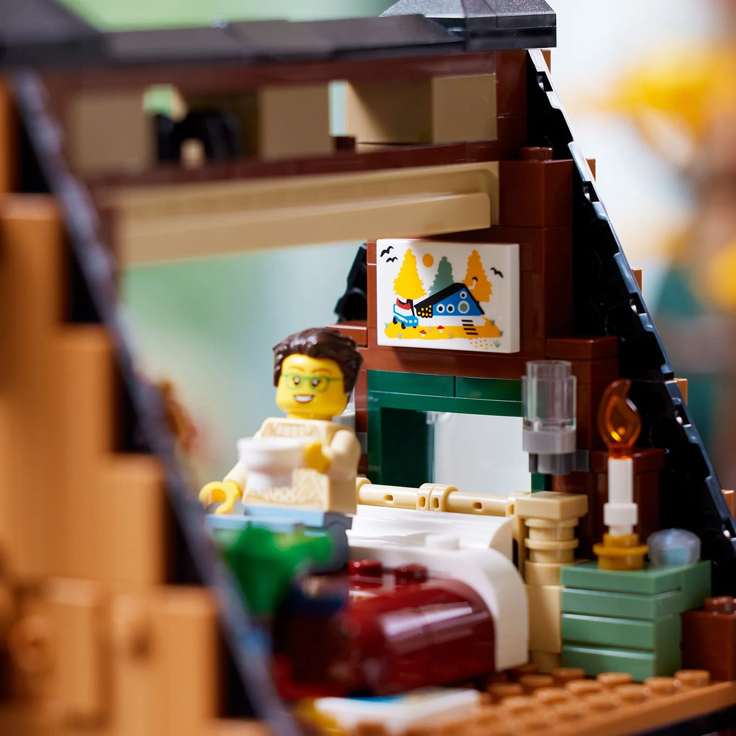 LEGO® Ideas A-Frame Cabin - Image 13