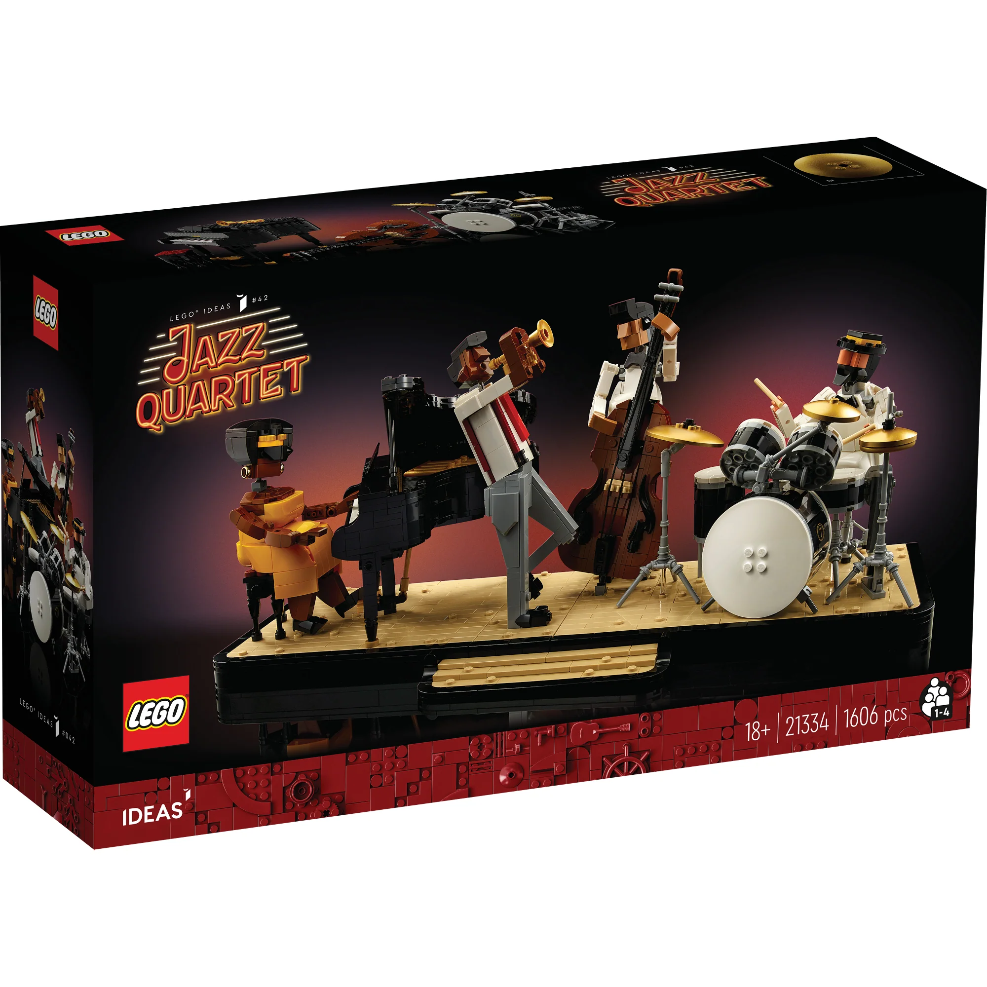 LEGO® Ideas Jazz Quartet