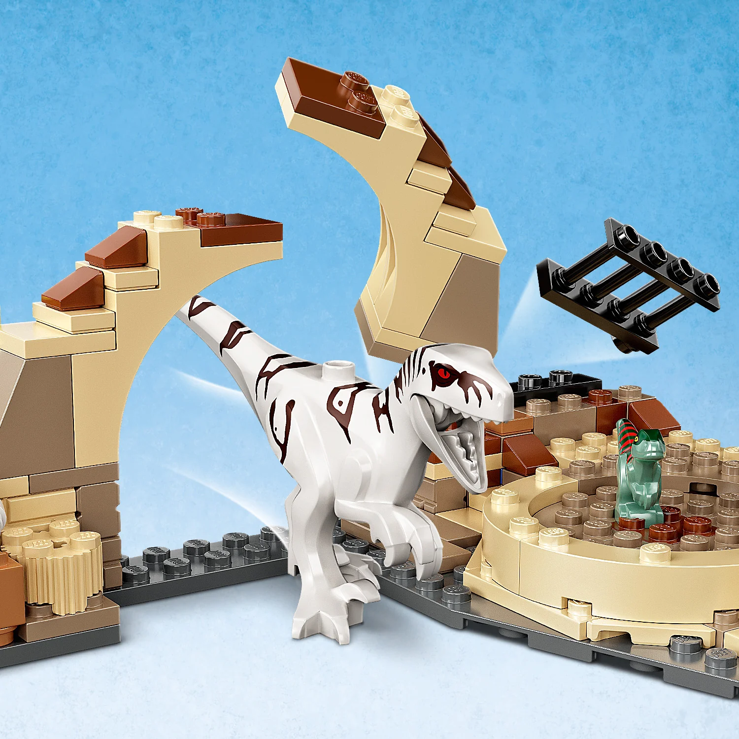 LEGO® Jurassic World Atrociraptor Dinosaur: Bike Chase - Image 7