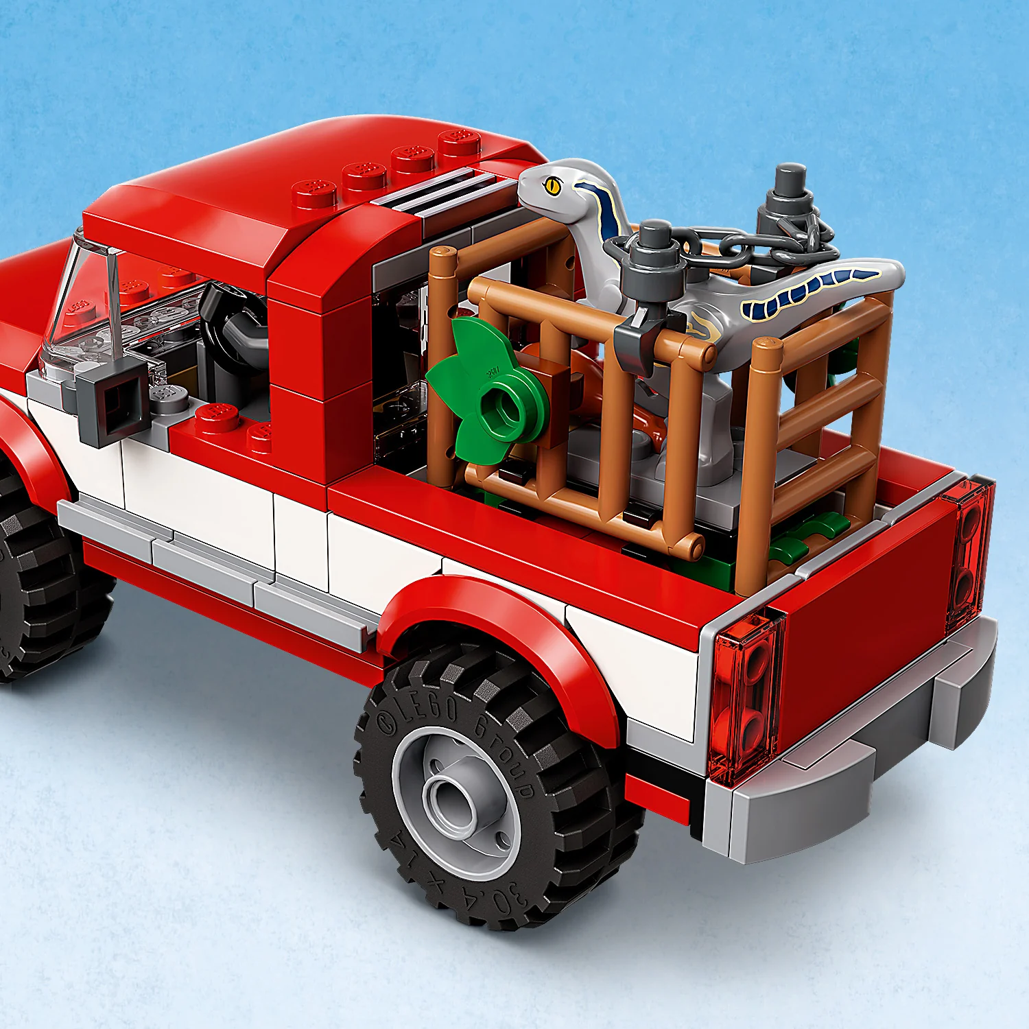LEGO® Jurassic World Blue & Beta Velociraptor Capture - Image 8