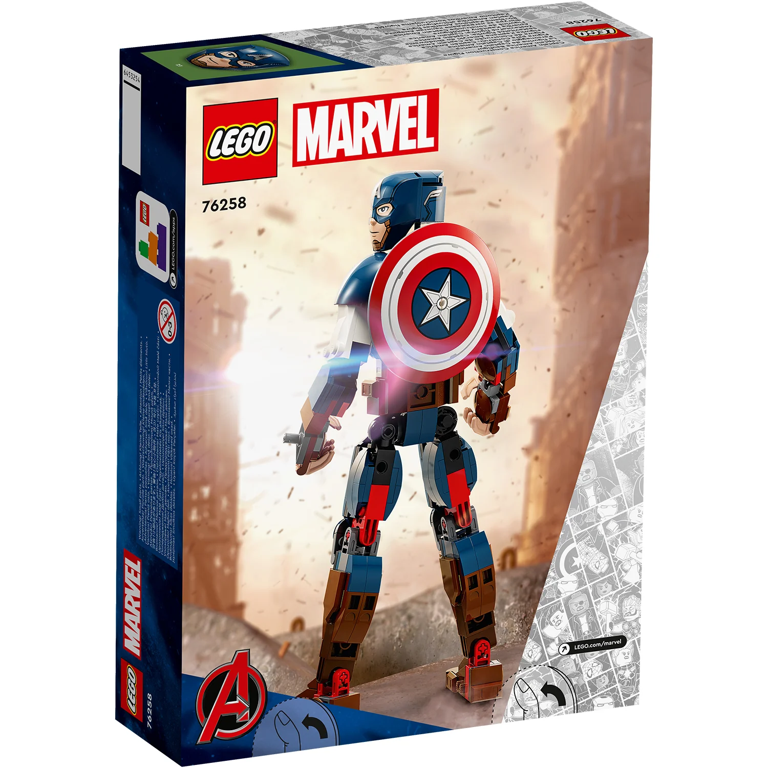 LEGO® Marvel Captain America Construction Figure - Image 10