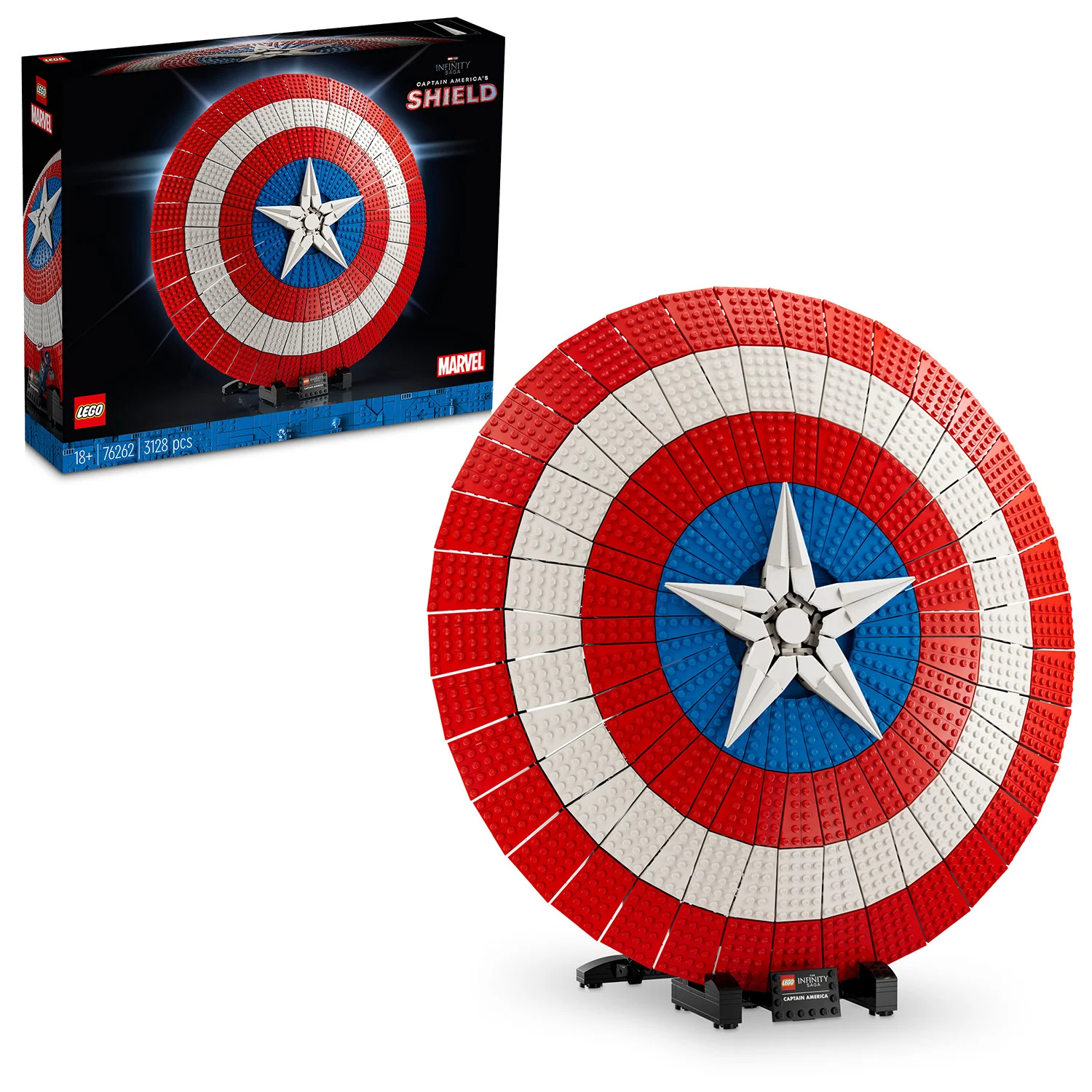 LEGO® Marvel Captain America’s Shield - Image 14