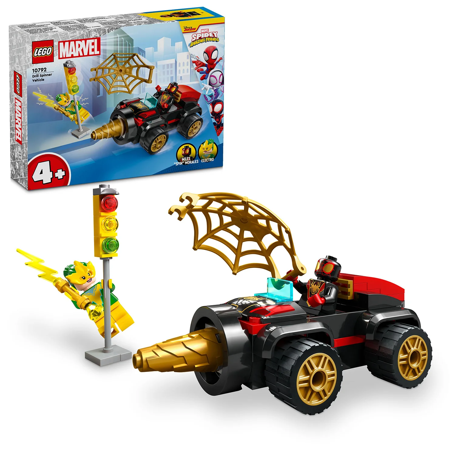LEGO® Marvel Drill Spinner Vehicle - Image 9