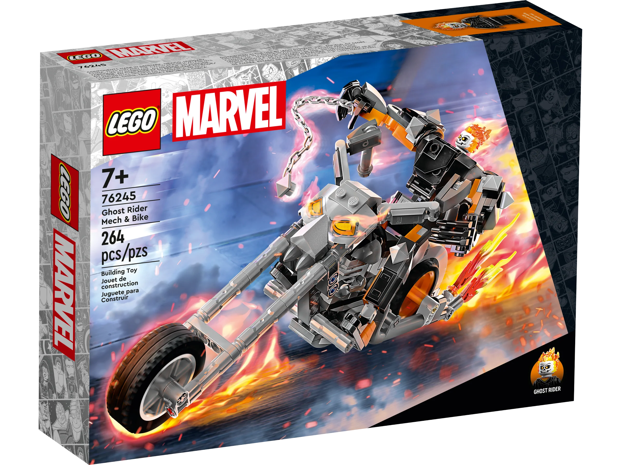 LEGO® Marvel Ghost Rider Mech & Bike