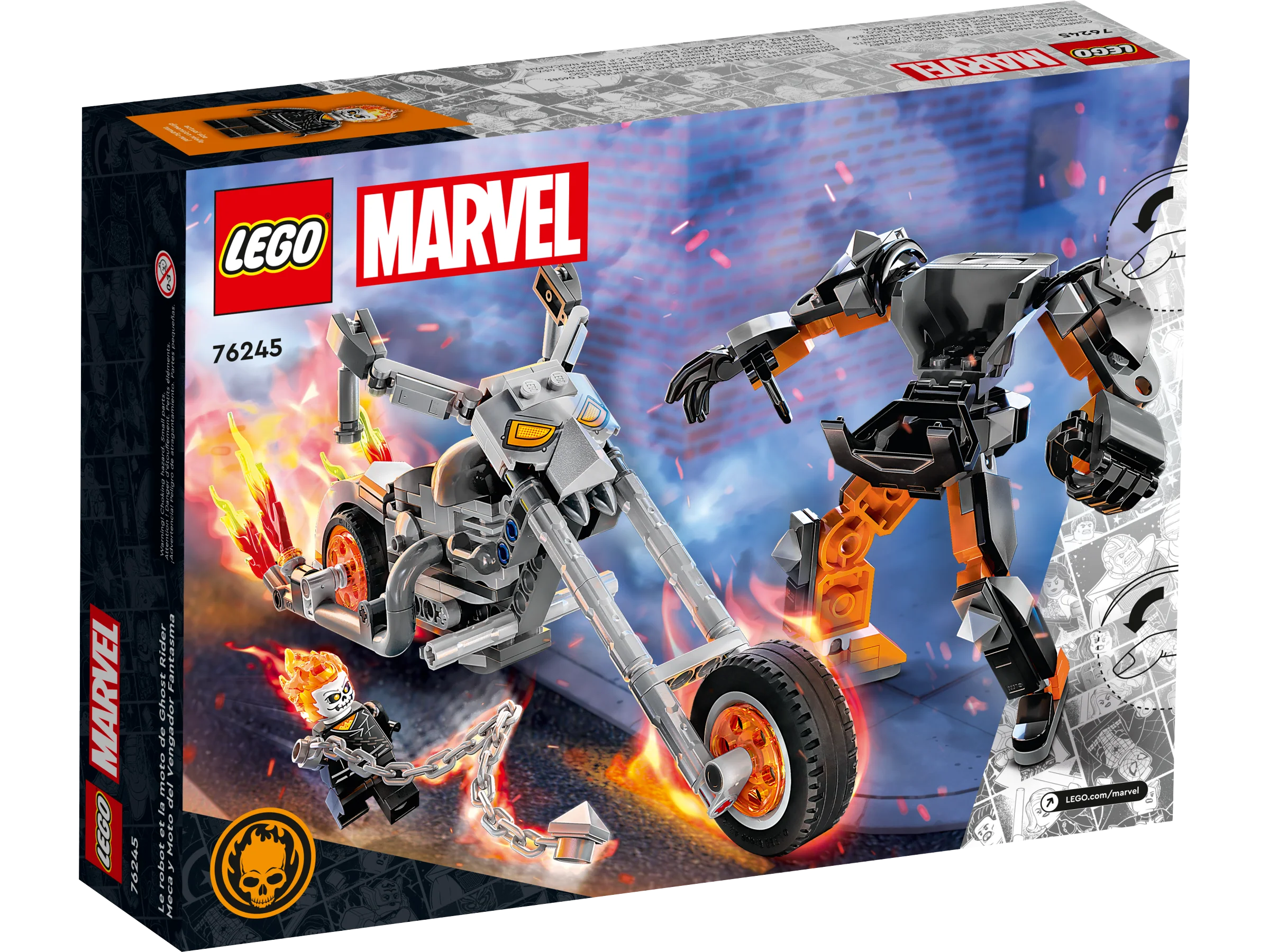 LEGO® Marvel Ghost Rider Mech & Bike - Image 6