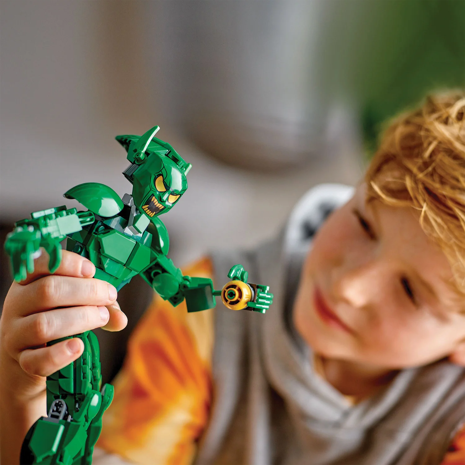 LEGO® Marvel Green Goblin Construction Figure - Image 3