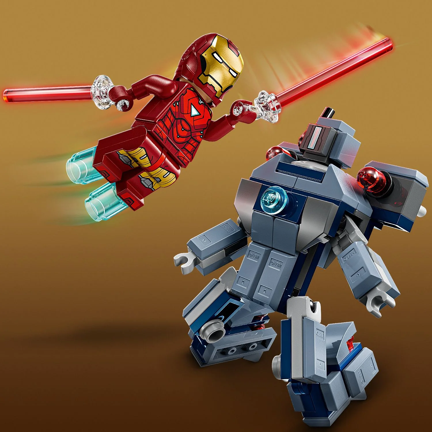 LEGO® Marvel Iron Man & War Machine vs. Hammer Drones - Image 8