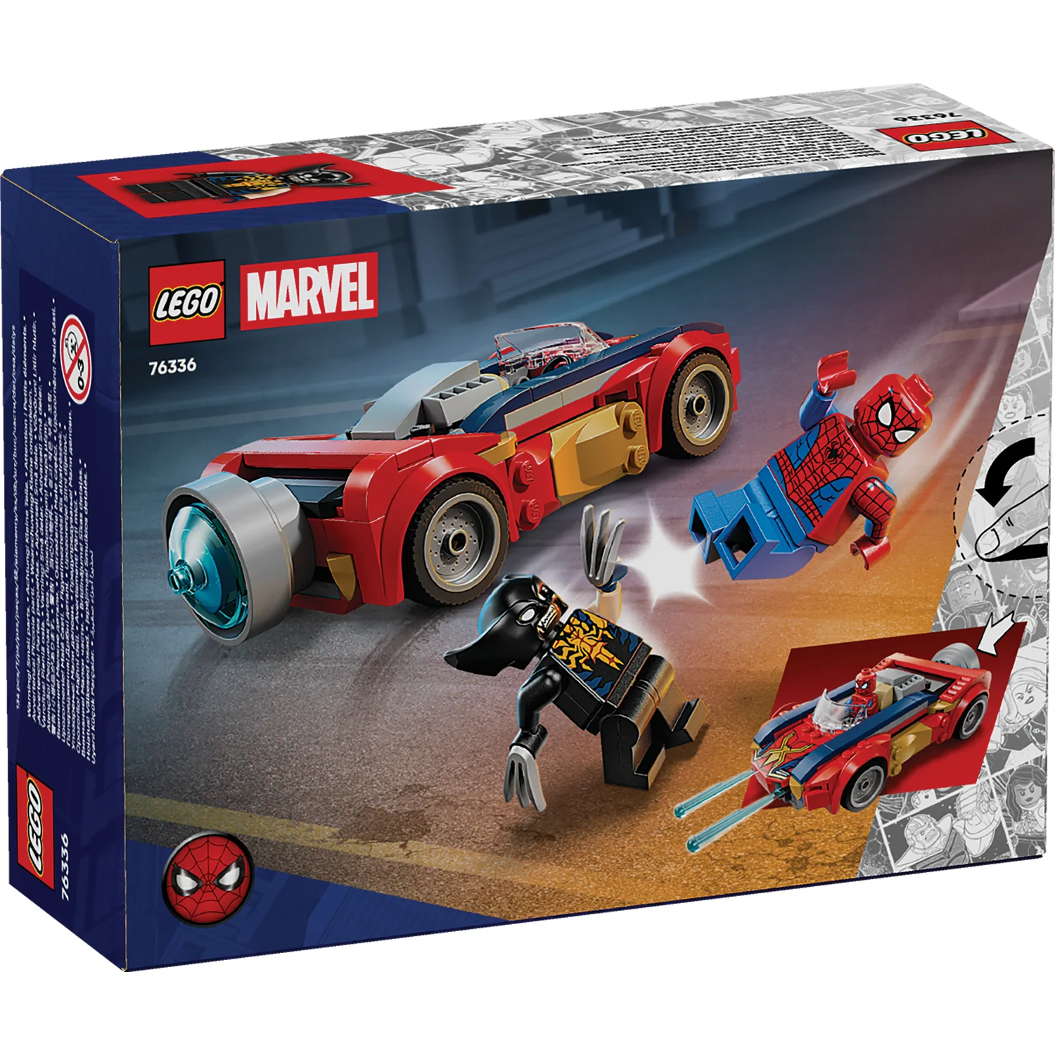 LEGO® | Marvel Spider-Man Car vs. Venomized Wolverine - Image 11