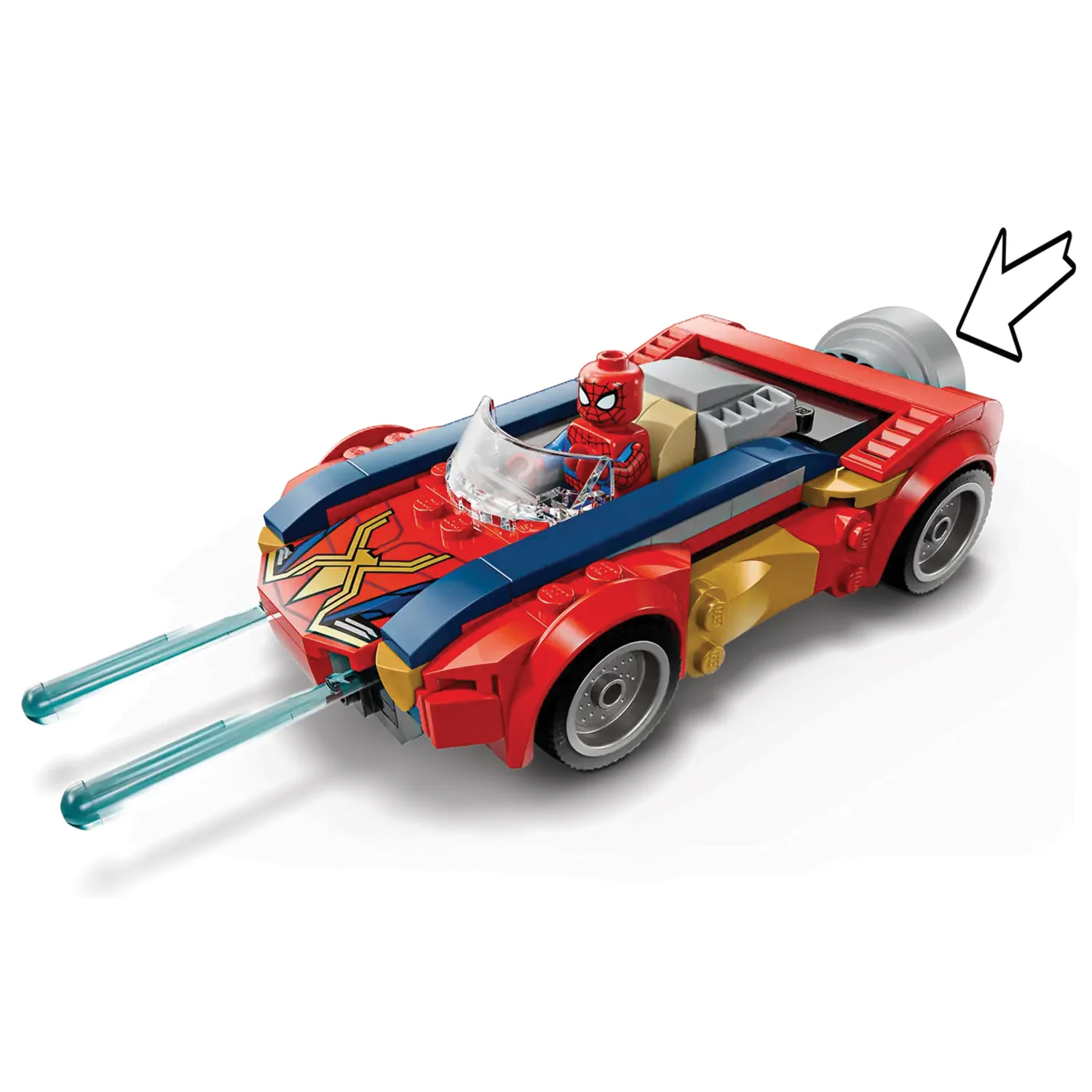 LEGO® | Marvel Spider-Man Car vs. Venomized Wolverine - Image 9