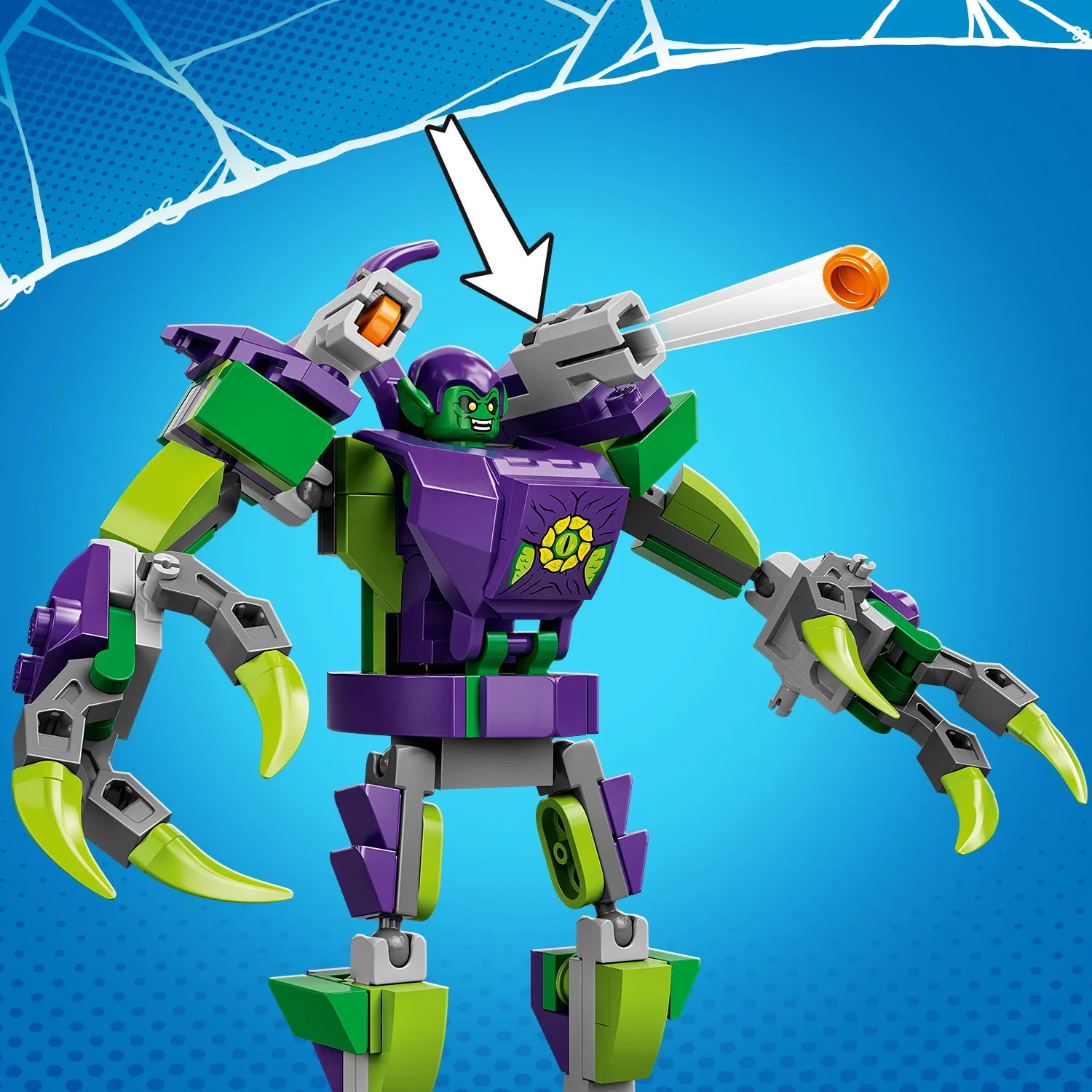 LEGO® Marvel Spider-Man & Green Goblin Mech Battle - Image 8