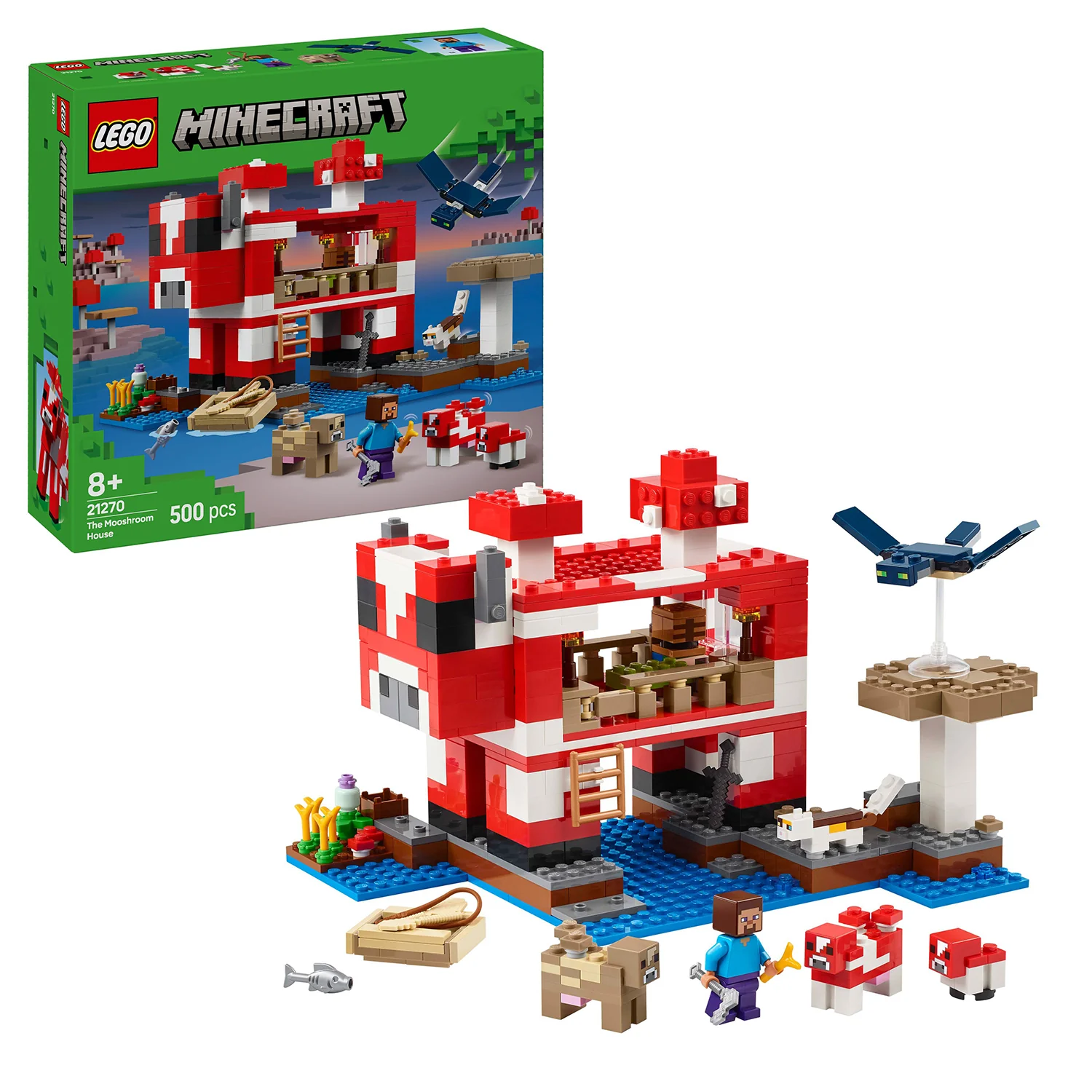 LEGO® Minecraft® The Mooshroom House - Image 9