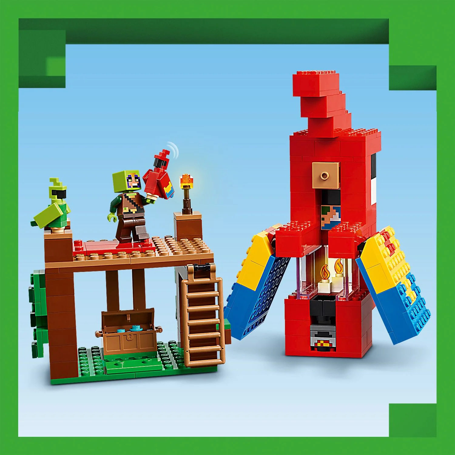 LEGO® Minecraft® The Parrot Houses - Image 6