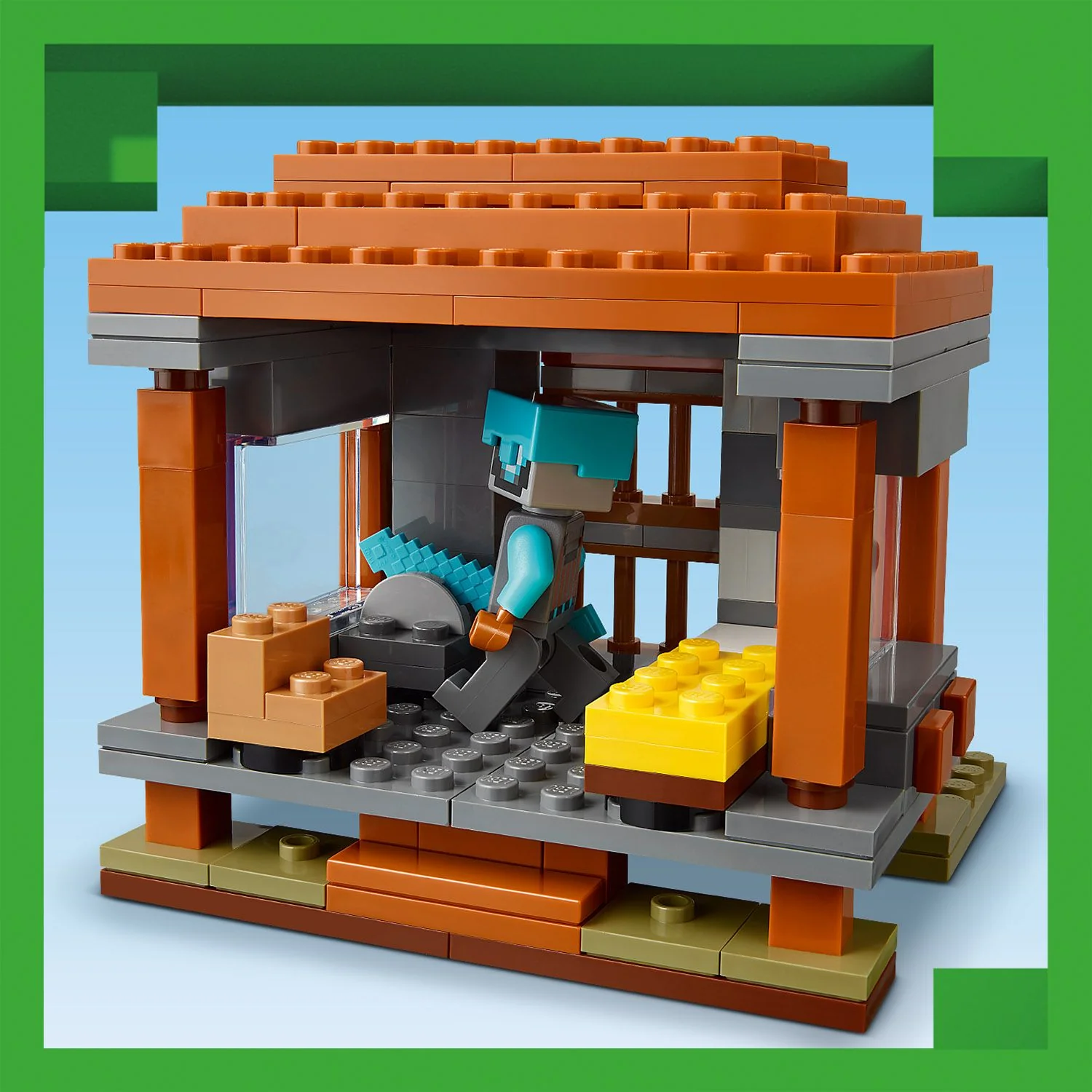 LEGO® Minecraft® The Pillager Outpost and Ravager - Image 8