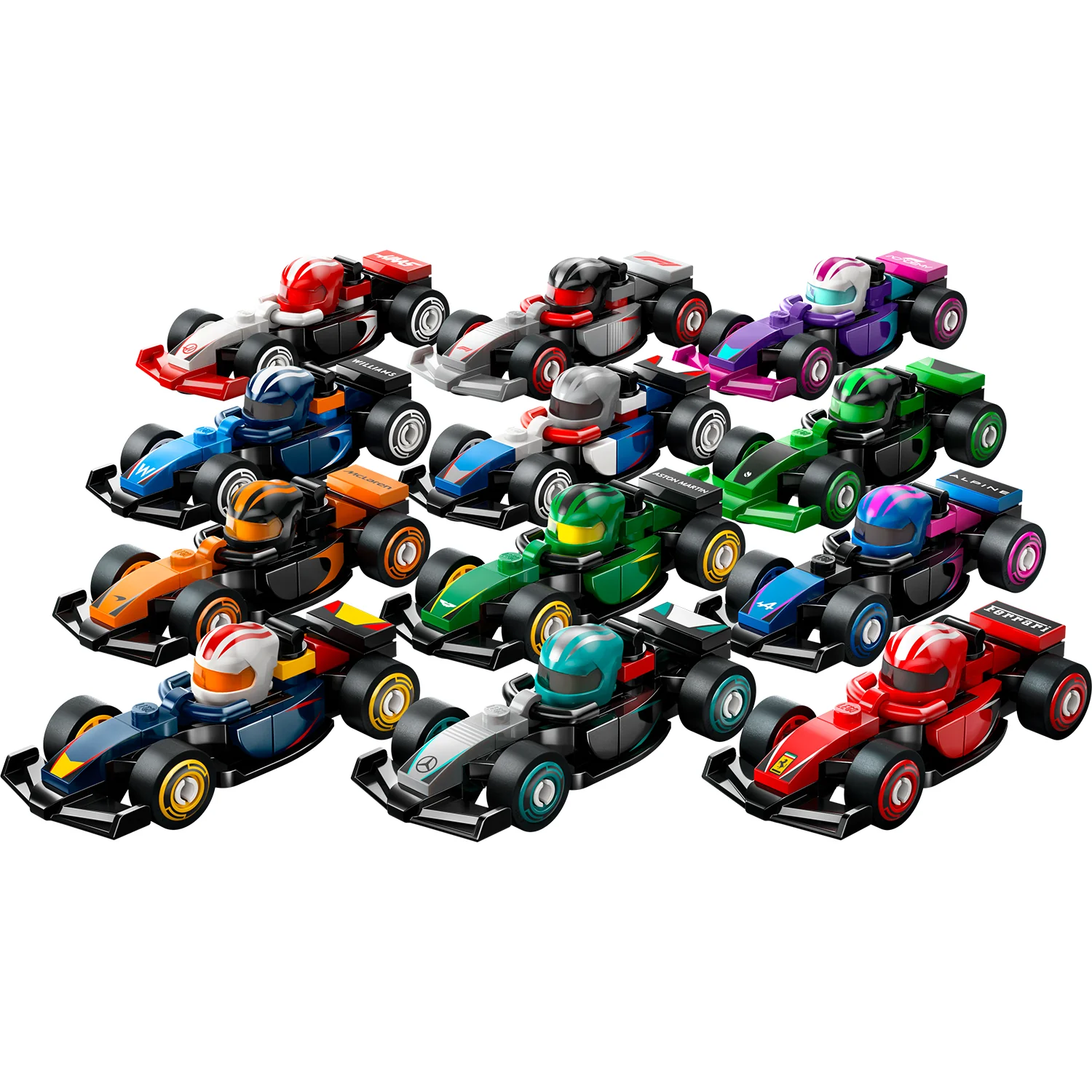 LEGO® Minifigures F1 Collectible Race Cars - Image 2