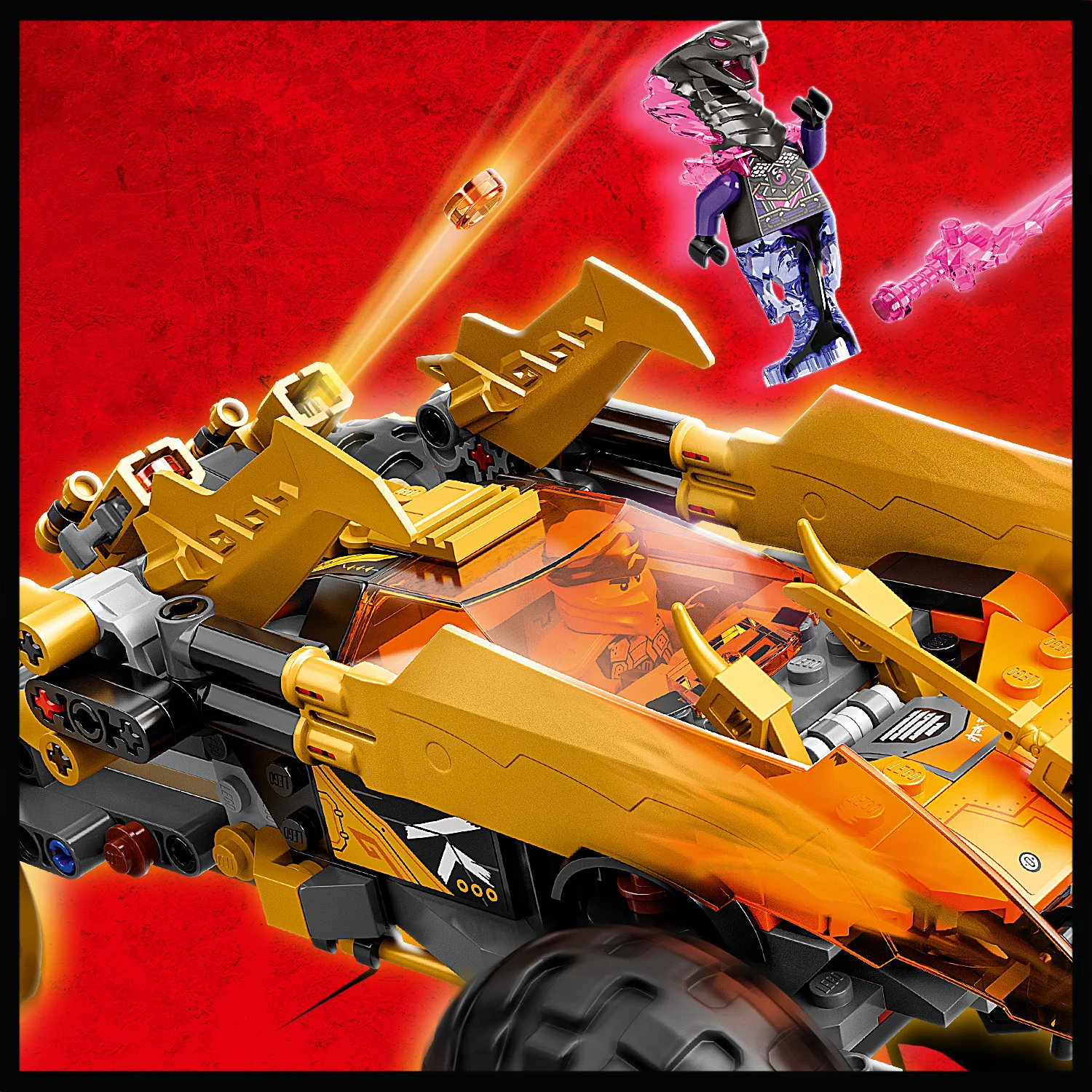 LEGO® NINJAGO® Cole’s Dragon Cruiser - Image 10