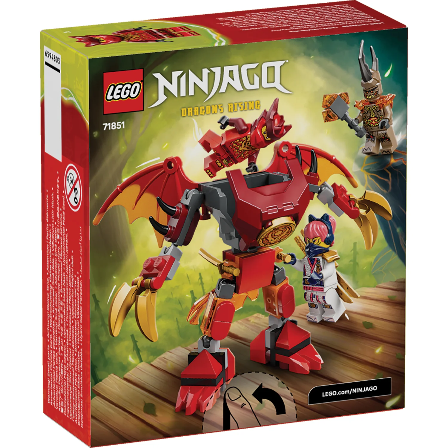 LEGO® NINJAGO® Kai’s Dragon Mech Battle Pack - Image 10