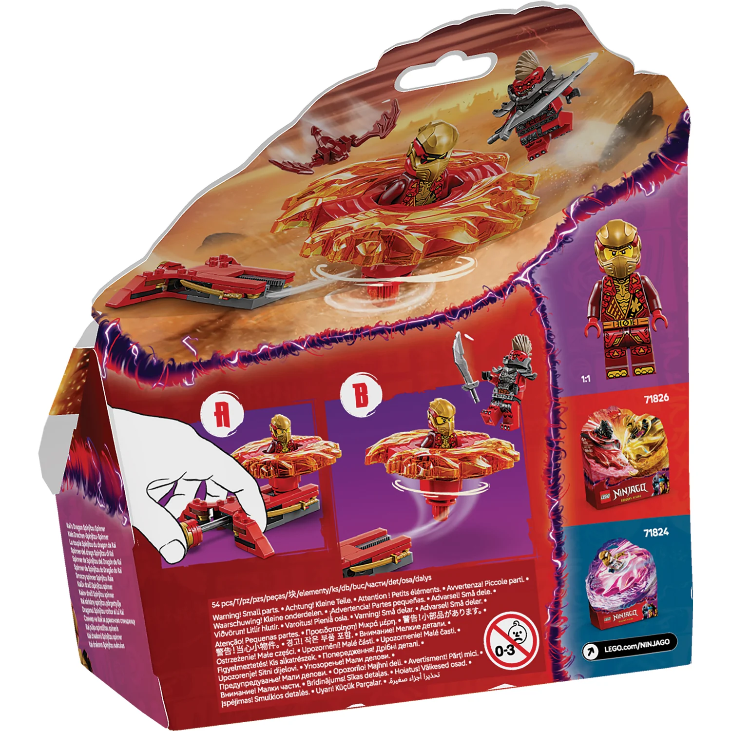 LEGO® NINJAGO® Kai’s Dragon Spinjitzu Spinner - Image 10
