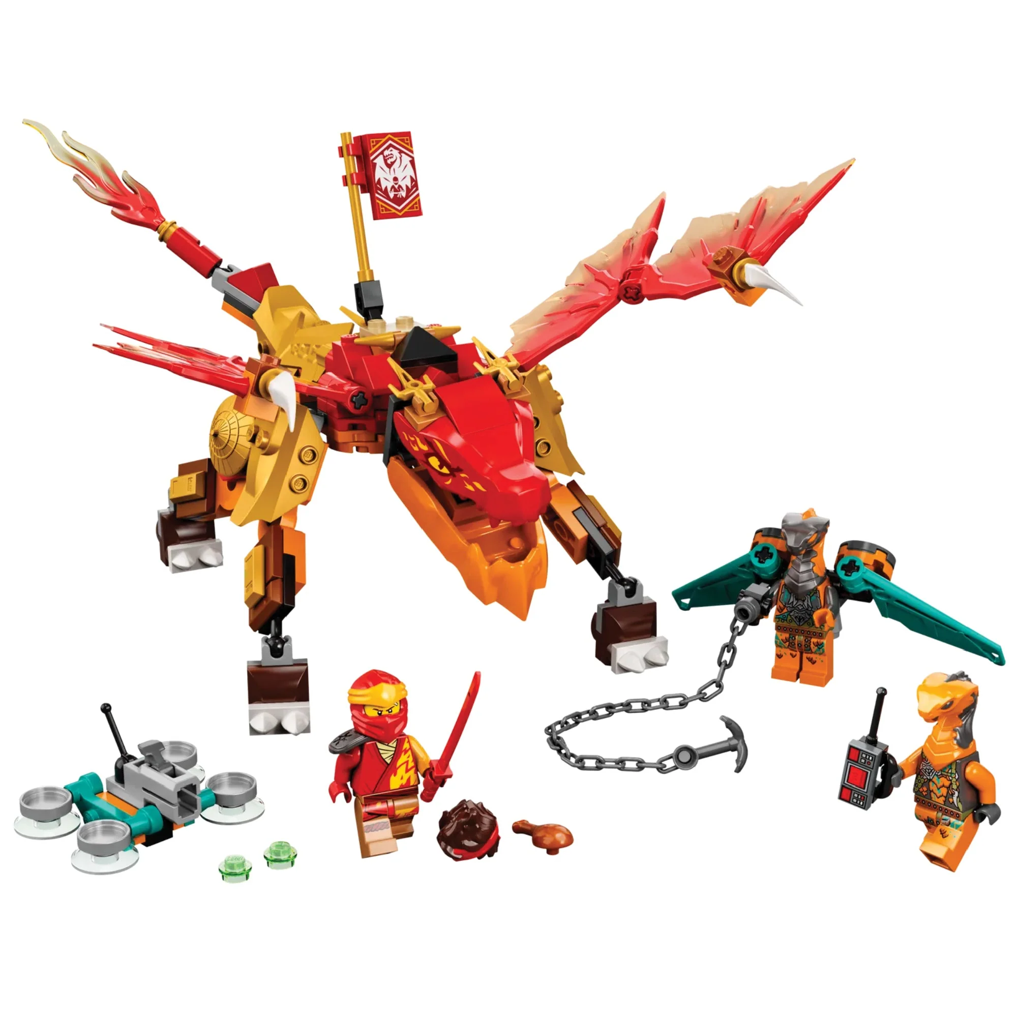 LEGO® NINJAGO® Kai’s Fire Dragon EVO - Image 2