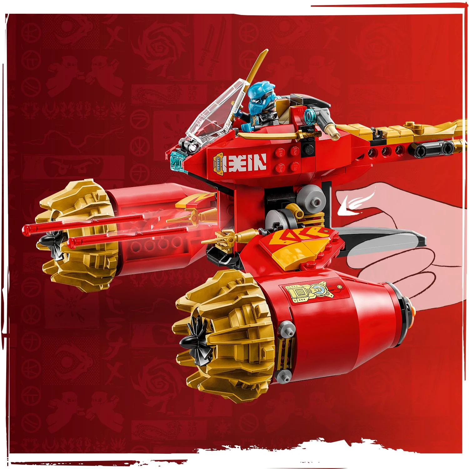 LEGO® NINJAGO® Kai’s Mech Storm Rider - Image 7