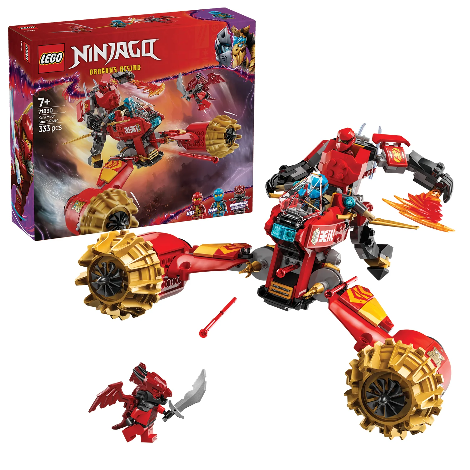 LEGO® NINJAGO® Kai’s Mech Storm Rider - Image 9