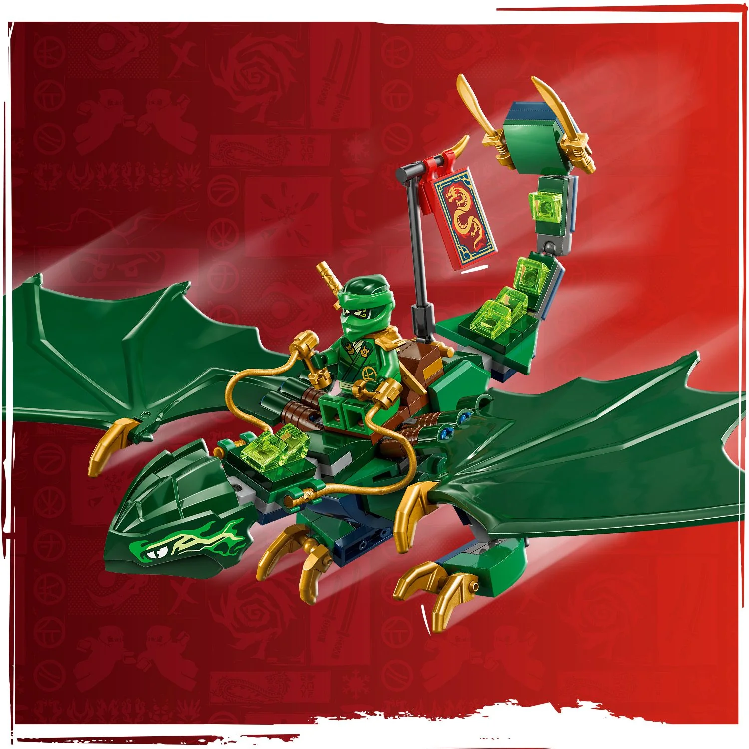 LEGO® NINJAGO® Lloyd’s Green Forest Dragon - Image 7